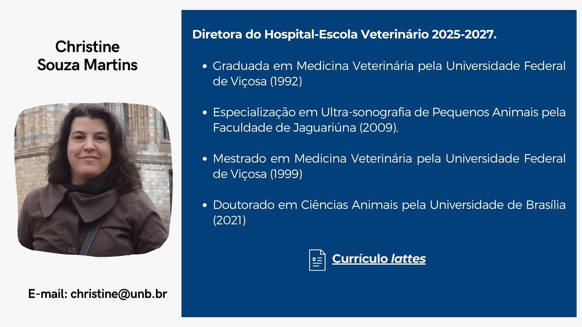 Perfil Prof.Christine
